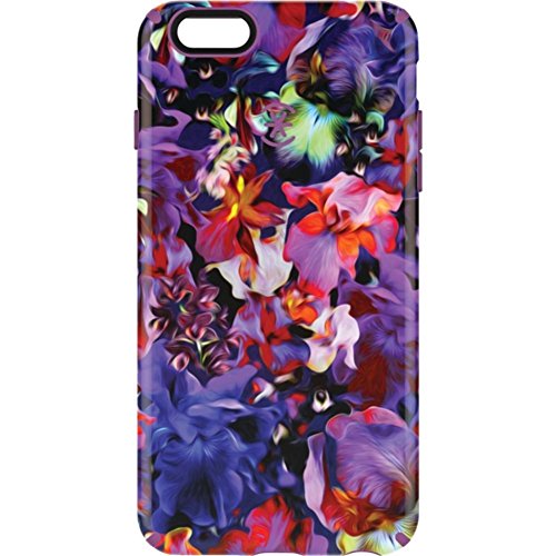 0848709027771 - SPECK PRODUCTS CANDYSHELL INKED CASE FOR IPHONE 6 PLUS/6S PLUS, LUSH FLORAL/BEAMING ORCHID PURPLE
