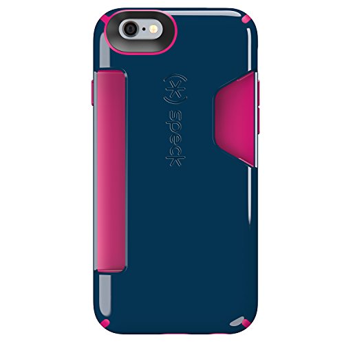 0848709027948 - SPECK PRODUCTS CANDYSHELL CARD CASE FOR IPHONE 6/6S - DEEP SEA BLUE/LIPSTICK PINK