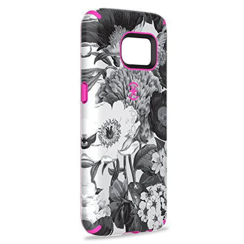 0848709033048 - SPECK PRODUCTS SAMSUNG GALAXY S7 CASE, CANDYSHELL INKED CASE (VINTAGE BOUQUET GREY/SHOCKING PINK), PROTECTIVE CASE