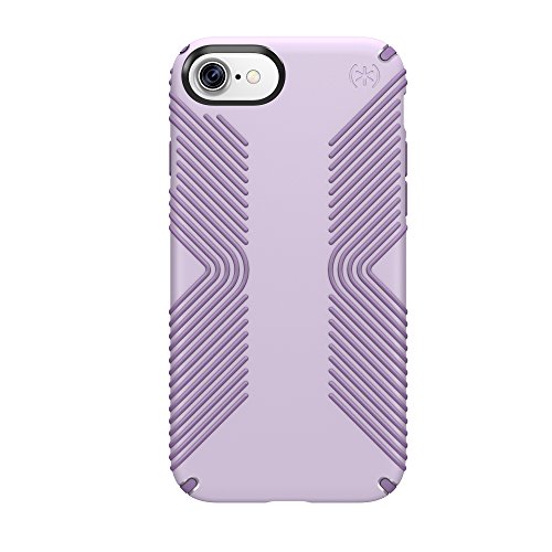 0848709036308 - SPECK PRODUCTS PRESIDIO GRIP CELL PHONE CASE FOR IPHONE 7 - WHISPER PURPLE/LILAC PURPLE