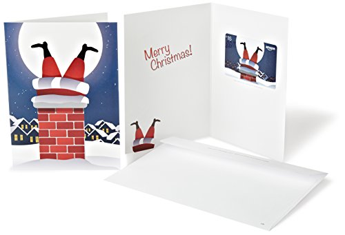 0848719041736 - AMAZON.COM $15 GIFT CARD IN A GREETING CARD (FITTING CHRISTMAS DESIGN)