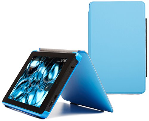 0848719053456 - FIRE HD 6 SLIM CASE (2014 MODEL), BLUE, NUPRO, SLIM FITTED STANDING CASE, PROTECTIVE COVER (4TH GENERATION: 6)