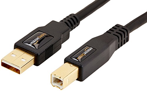 0848719055481 - AMAZONBASICS USB 2.0 CABLE - A-MALE TO B-MALE - 6 FEET (1.8 METERS)