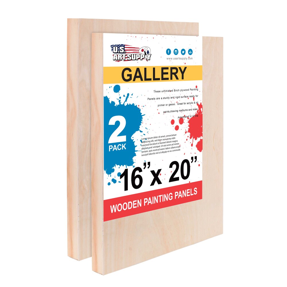 Rectangular Variety Artist Canvas Panels - 12x16, 11x14, 9x12