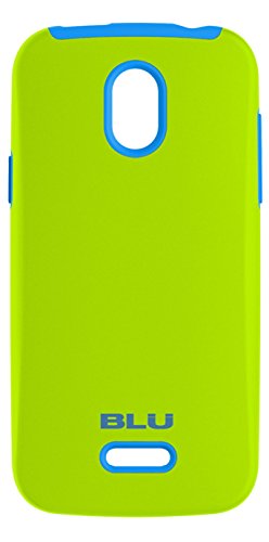 0848958014232 - BLU ARMORFLEX PC+SILICON CASE FOR NEO 4.5 - CARRYING CASE - RETAIL PACKAGING - NEON YELLOW+BLUE