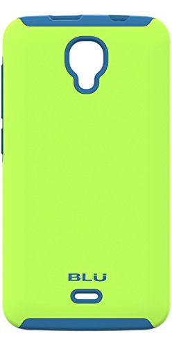 0848958014614 - BLU ARMORFLEX PC+SILICON CASE FOR STUDIO C MINI - CARRYING CASE - RETAIL PACKAGING - NEON YELLOW+BLUE