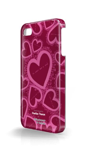 0849124001070 - WHATEVER IT TAKES WUS-IP5-GCT04 PREMIUM GEL SHELL FOR IPHONE 5 - RETAIL PACKAGING - CHARLIZE THERON WINE RED