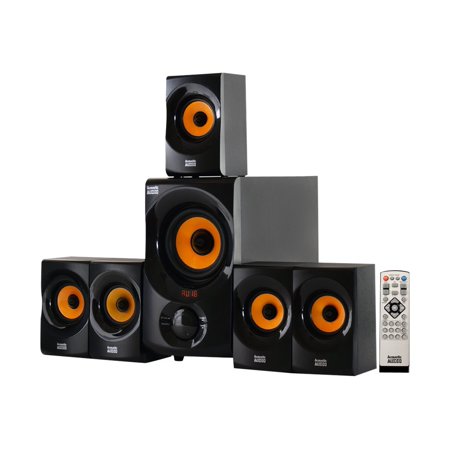0849155021450 - ACOUSTIC AUDIO AA5170 HOME THEATER 5.1 BLUETOOTH SPEAKER SYSTEM 700W WITH POWERED SUB