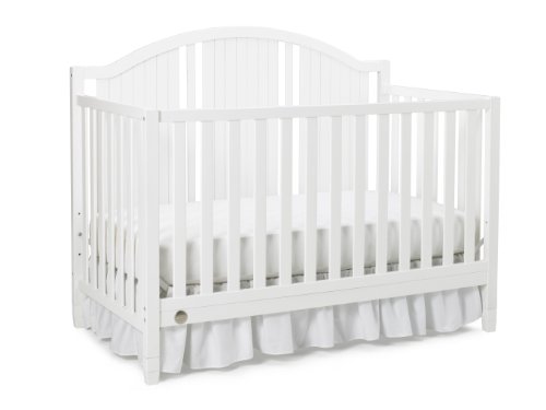 0849451022519 - FISHER-PRICE CAITLIN 4-IN-1 CONVERTIBLE CRIB, SNOW WHITE