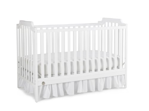 0849451076352 - FISHER-PRICE PROVIDENCE 3-IN-1 CONVERTIBLE CRIB, SNOW WHITE