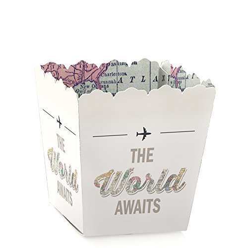 0849563042931 - WORLD AWAITS - TRAVEL THEMED CANDY BOXES (SET OF 12)