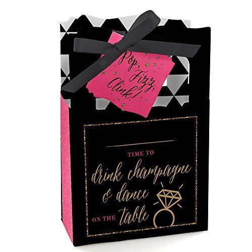 0849563060072 - GIRLS NIGHT OUT - BACHELORETTE PARTY FAVOR BOXES - SET OF 12