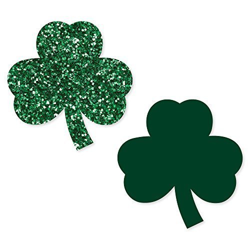 0849563073409 - ST. PATRICK'S DAY - SAINT PATTY'S DAY - DIY SHAPED PARTY CUT-OUTS - 24 COUNT