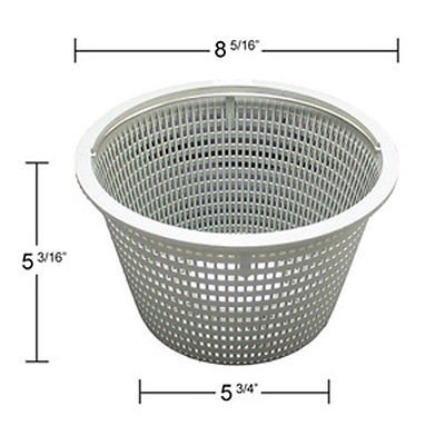 0849640020579 - CUSTOM MOLDED PRODUCT REPLACEMENT BASKET 27180-009-000 FOR HAYWARD POOL SKIMMER