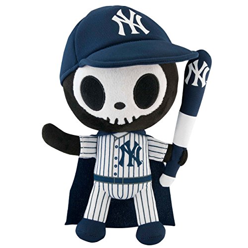 0849789002139 - MLB NEW YORK YANKEES TOKIDOKI PLUSH SKELETON ADIOS DOLL, 8-INCH, BLUE