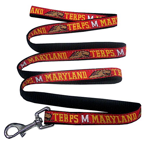 0849790009363 - PETS FIRST COLLEGE MARYLAND TERRAPINS PET LEASH, LARGE