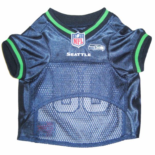 0849790030381 - PETS FIRST NFL SEATTLE SEAHAWKS JERSEY, X-SMALL