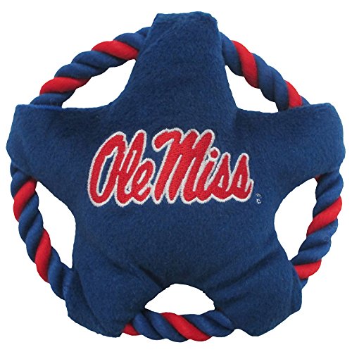 0849790043329 - PETS FIRST OLE MISS STAR DISK TOY