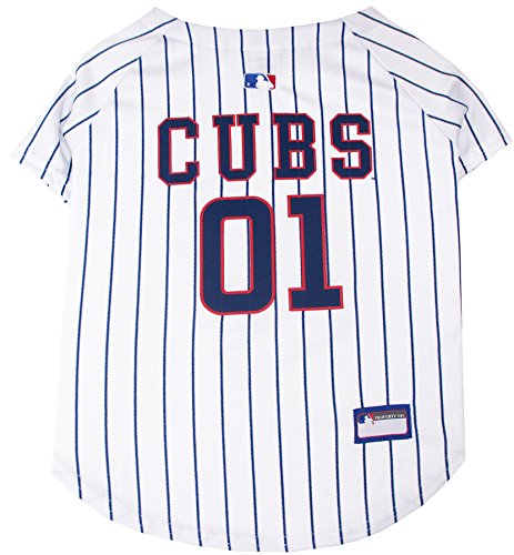 0849790056411 - PETS FIRST MLB CHICAGO CUBS PET JERSEY