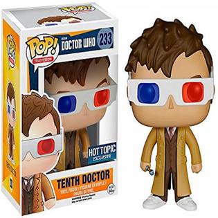 8498030462790 - FUNKO POP! TELEVISION #221 DR WHO TENTH DOCTOR WITH 3D GLASSES (HOT TOPIC EXCLUSIVE)