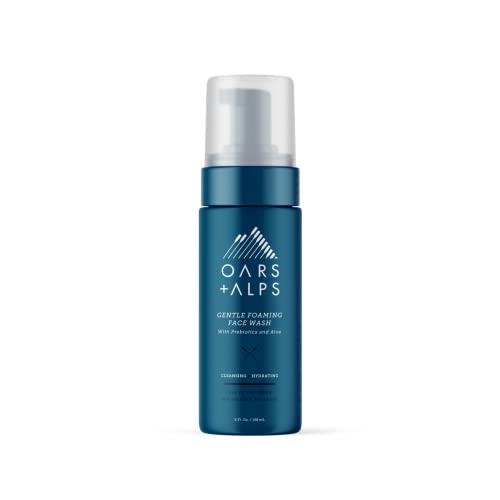 0850000026865 - OARS + ALPS GENTLE FOAMING FACE WASH AND MOISTURIZER, DERMATOLOGIST TESTED SKIN CARE INFUSED WITH PREBIOTICS AND ALOE, 5 FL OZ