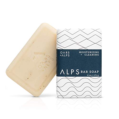 0850000026919 - OARS + ALPS BAR SOAP, NATURAL SKIN CARE, HYDRATES WITH SHEA BUTTER AND JOJOBA OIL, VEGAN AND GLUTEN FREE, 6 PACK