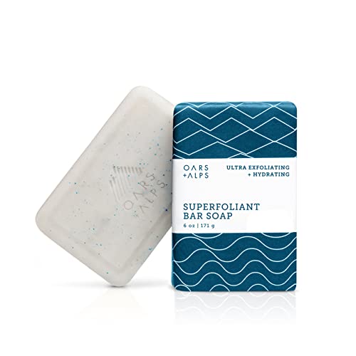 0850000026988 - OARS + ALPS SUPERFOLIANT EXFOLIATING BAR SOAP, MADE WITH NATURALLY DERIVED INGREDIENTS TO REFRESH AND NOURISH SKIN, 1 PACK