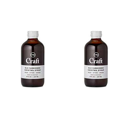 0850000771123 - W&P CRAFT COCKTAIL SYRUP, OLD FASHIONED | 8 OUNCE, SET OF 2 | COCKTAIL MIXER, HANDCRAFTED IN SMALL BATCHES, CRAFT COCKTAIL, BAR COLLECTION