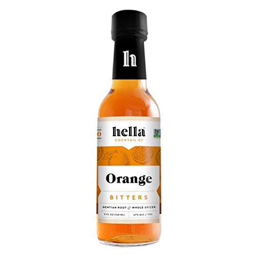 0850001070096 - HELLA COCKTAIL CO. | ORANGE BITTERS, 5 FL. OZ (PACK OF 1)| CRAFT COCKTAIL BITTERS MADE WITH REAL FRUIT PEEL AND WHOLE SPICES|PERFECT FOR HOLIDAY COCKTAIL RECIPES