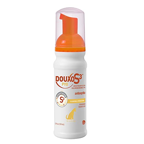 0850002593488 - DOUXO S3 PYO MOUSSE 5.1 OZ (150 ML), USED FOR DOGS AND CATS WITH SKIN CONDITIONS