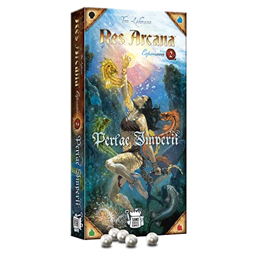 0850004236512 - RES ARCANA PERLAE IMPERII BOARD GAME EXPANSION | ADVENTURE GAME | FANTASY GAME | STRATEGY GAME FOR ADULTS AND KIDS | AGES 12+ | 2-5 PLAYERS | AVERAGE PLAYTIME 20-60 MINUTES | MADE BY SAND CASTLE GAMES