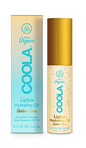 0850008614194 - COOLA ORGANIC LIPLUX LIP OIL SUNSCREEN, LIP CARE FOR DAILY PROTECTION, BROAD SPECTRUM SPF 30, REEF SAFE, 0.11 FL OZ