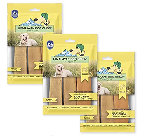 0850008942631 - HIMALAYAN CHEESE CHEWS | LONG LASTING, STAIN FREE, PROTEIN RICH, LOW ODOR | 100% NATURAL, HEALTHY & SAFE | NO LACTOSE, GLUTEN OR GRAINS | MIXED | FOR DOGS 65 LBS & SMALLER | 3-PACK