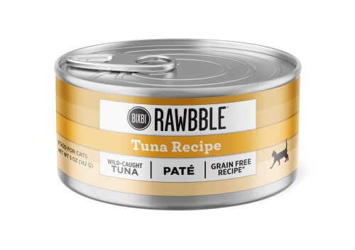 0850012346340 - BIXBI RAWBBE WET FOOD FOR CATS TUNA PATE 5 OUNCE (CASE OF 24)