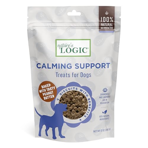 0850013992164 - NATURES LOGIC BISCUITS WITH BENEFITS CALMING SUPPORT, 12OZ