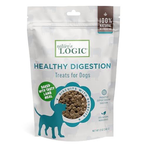 0850013992188 - NATURES LOGIC BISCUITS WITH BENEFITS HEALTHY DIGESTION, 12OZ