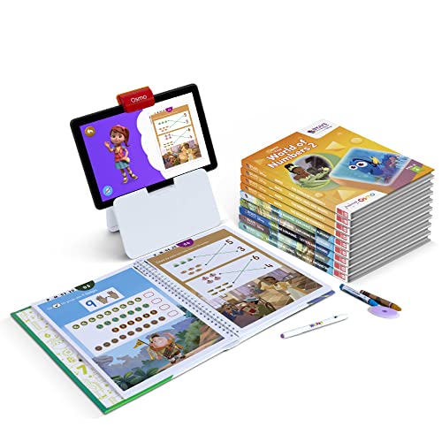 0850019078961 - BYJUS MAGIC WORKBOOKS: DISNEY, PRE-K PREMIUM KIT - PRESCHOOL - AGES 3-5-FEATURING DISNEY & PIXAR CHARACTERS-LEARN NUMBERS, LETTERS, SHAPES & COLORS-POWERED BY OSMO-WORKS WITH FIRE TABLET