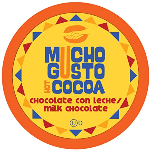 0850027429748 - MUCHO GUSTO MILK CHOCOLATE HOT COCOA PODS, COMPATIBLE WITH 2.0 K-CUP BREWERS, 40 COUNT (PACK OF 1)