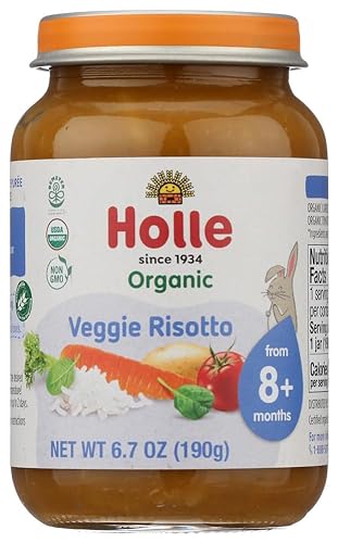 0850034147147 - HOLLE ORGANIC VEGGIE RISOTTO BABY FOOD, 6.7 OZ