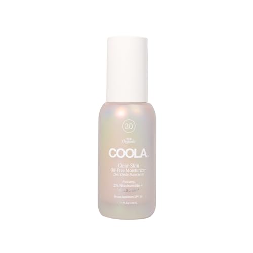 0850034523651 - COOLA CLEAR SKIN OIL-FREE MOISTURIZER WITH SPF 30, DERMATOLOGIST TESTED SUNSCREEN WITH NIACINIMIDE AND CENTELLA ASIATICA, 1.1 FL OZ