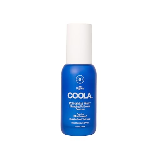 0850034523682 - COOLA REFRESHING WATER PLUMPING GEL WITH HYALURONIC ACID, ORGANIC ALOE, AND COCONUT WATER SPF 30, 1FL. OZ.