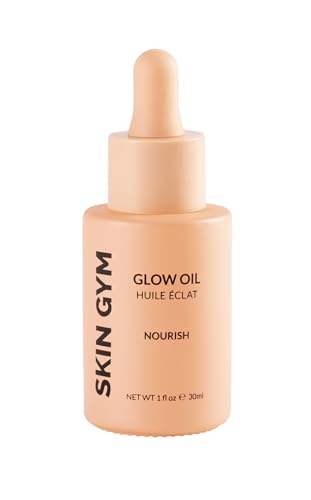 0850036135524 - SKIN GYM GLOW OIL, BRIGHTENING, SKIN-SOFTENING AND HYDRATING FACE AND BODY OIL ENHANCED WITH SUNFLOWER, SWEET ALMOND AND SESAME OILS