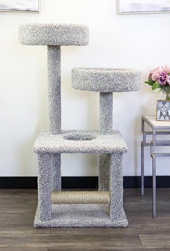 0850041424637 - NEW CAT CONDOS SPIN SCRATCHER CAT TOWER