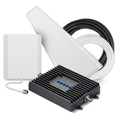 0850043816072 - SURECALL FUSION4HOME CELL PHONE SIGNAL BOOSTER UP TO 5000 SQ FT, BOOSTS 5G/4G LTE, YAGI PANEL WITH RG-11, HOME & OFFICE MULTI-USER ALL CARRIER, VERIZON AT&T T-MOBILE, FCC APPROVED, USA COMPANY