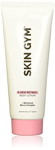 0850044565450 - SKIN GYM RETINOL BODY LOTION, ANTI AGING MOISTURIZER LOTION FOR BODY, REDUCES APPEARANCE OF WRINKLES, FINE LINES, 6.76 OZ