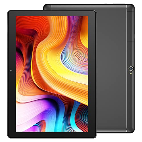 0850045550646 - DRAGON TOUCH NOTEPAD K10 TABLET WITH 32 GB STORAGE, 10 INCH ANDROID TABLET, QUAD CORE PROCESSOR, 1280 X 800 IPS HD DISPLAY, GPS, FM, 5G WIFI WITH MICRO HDMI PORT - BLACK