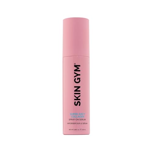 0850048717251 - SKIN GYM SUPER JUICY COLLAGEN SPRAY-ON SERUM WITH SQUALENE, COLLAGEN SERUM FACIAL SPRAY FOR DEEP HYDRATION, SKIN PLUMPING, AND HEALTHY GLOW, RECOMMENDED FOR MORNING AND EVENING USE