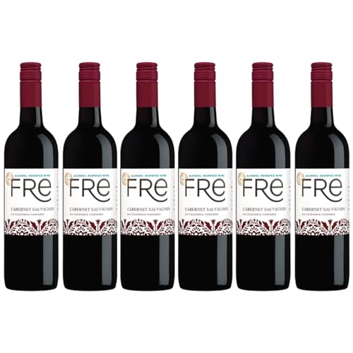 0850050047490 - SUTTER HOME FRE CABERNET NON-ALCOHOLIC RED WINE, EXPERIENCE BUNDLE WITH PHONE GRIP, SEASONAL WINE PAIRINGS & RECIPES, 750ML BTLS, 6-PACK