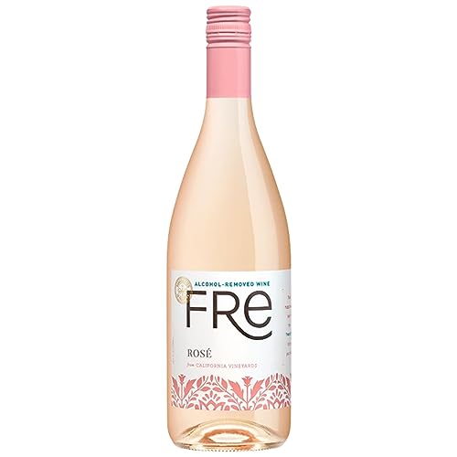 0850050047544 - SUTTER HOME FRE ROSÉ NON-ALCOHOLIC WINE, EXPERIENCE BUNDLE WITH PHONE GRIP, SEASONAL WINE PAIRINGS & RECIPES, 12/750ML, 6-PACK