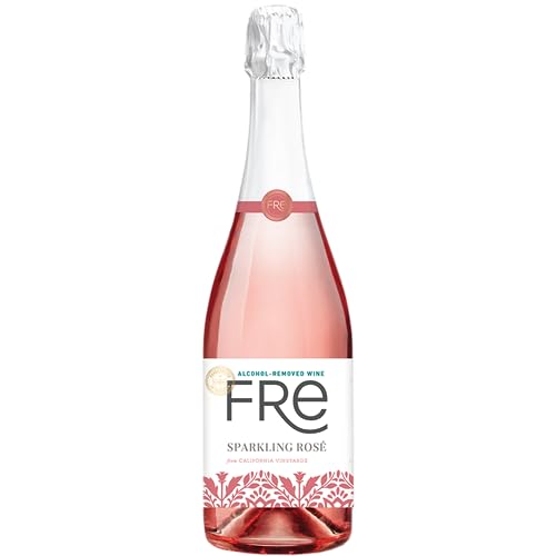 0850050047599 - SUTTER HOME FRE SPARKLING ROSÉ NON-ALCOHOLIC WINE, EXPERIENCE BUNDLE WITH PHONE GRIP, SEASONAL WINE PAIRINGS & RECIPES, 12/750ML